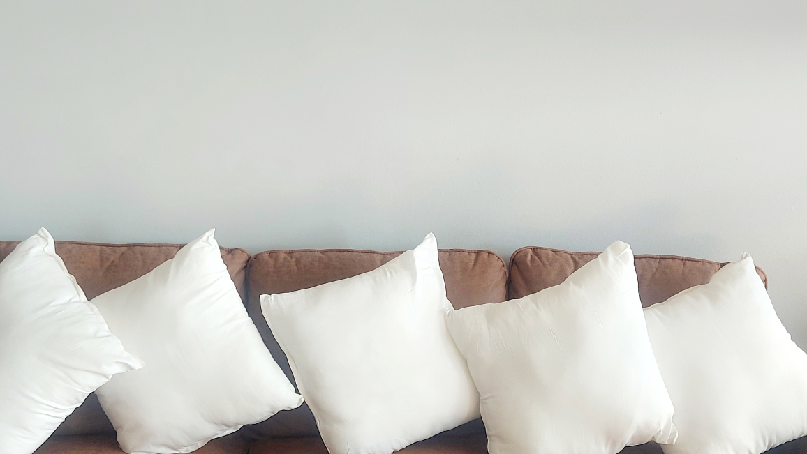 Spotless Set of 5 Throw pillow inserts 16 x 16in in great shape image indicator(2)