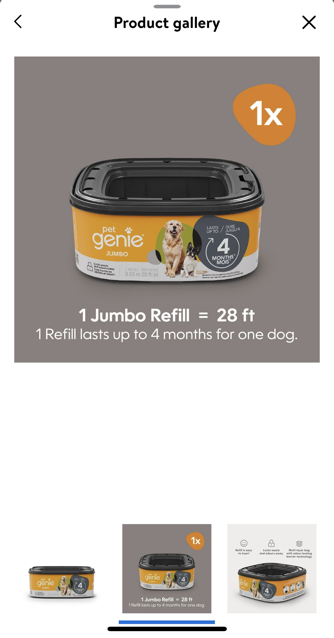 NEW Pet Waste Disposal System with a refill (UV protection) - photo 4