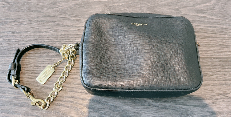Coach Wristlet Purse: Black - photo 2