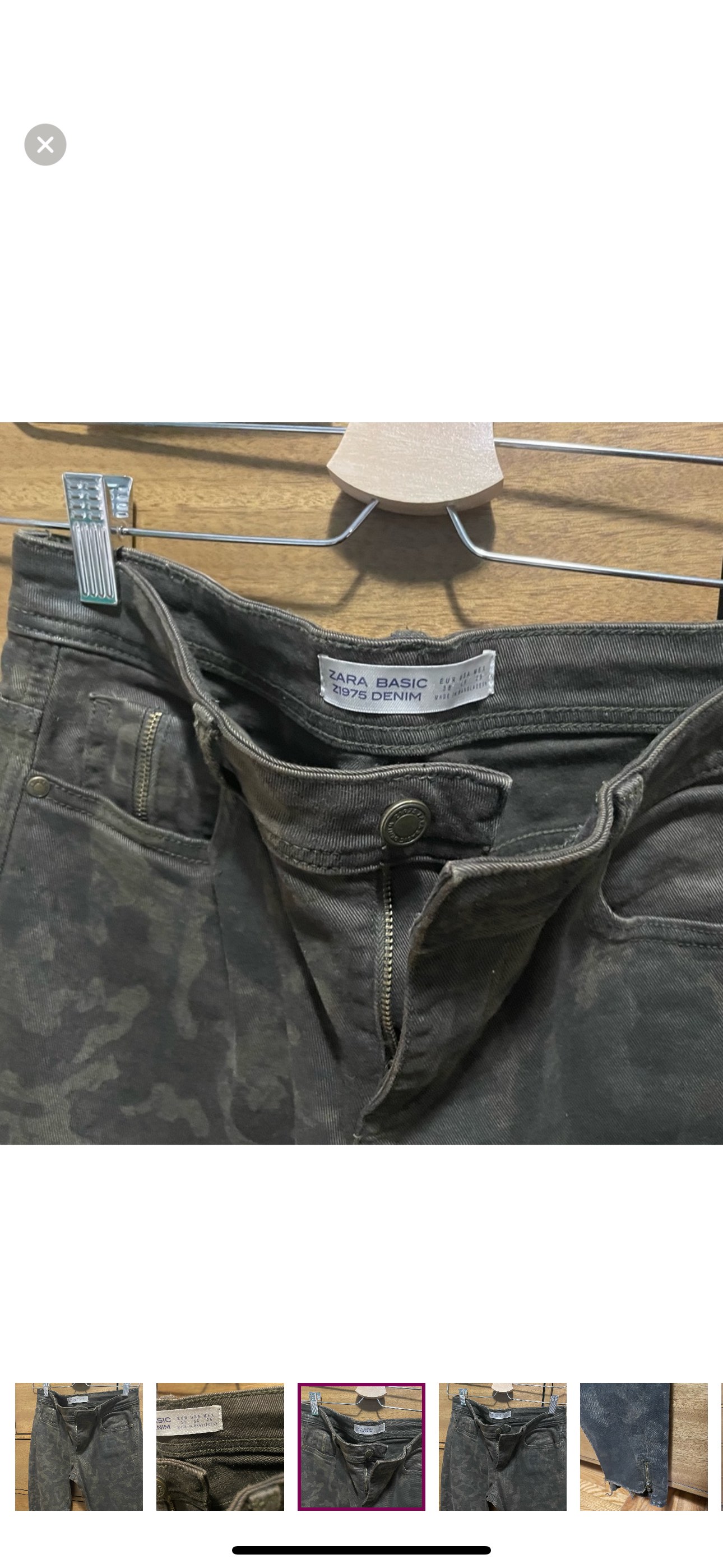 Zara denim jeans new - photo 2