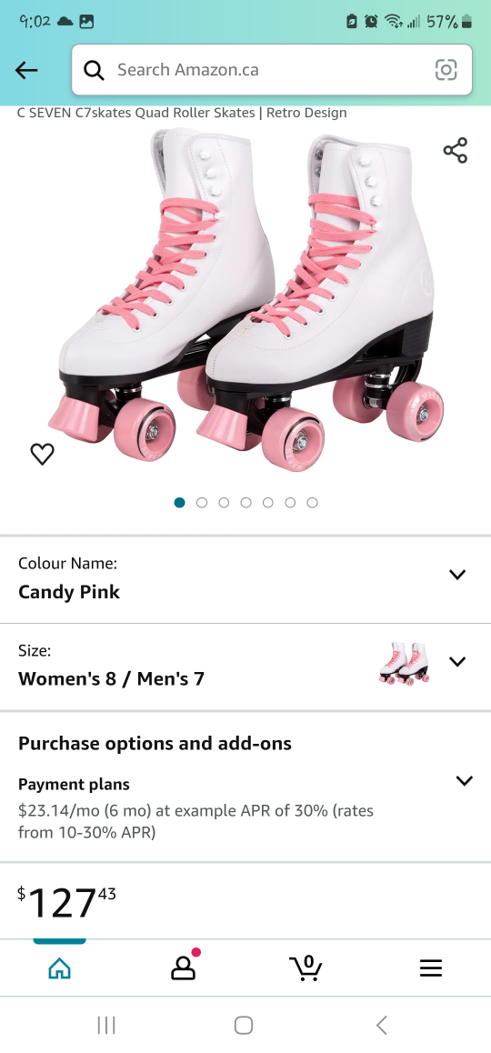 C SEVEN C7 skates Quad Rollar skates / retro design - photo 2