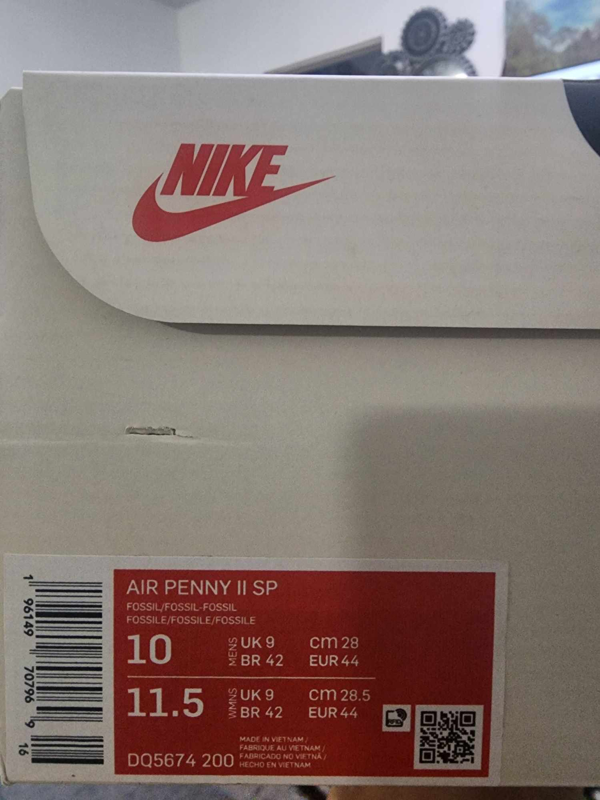 Nike Air Penny 2 Stussy Fossil - photo 4