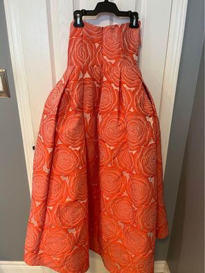 Gorgeous Rubber Ducky Floral Rose Ball Gown image indicator(2)