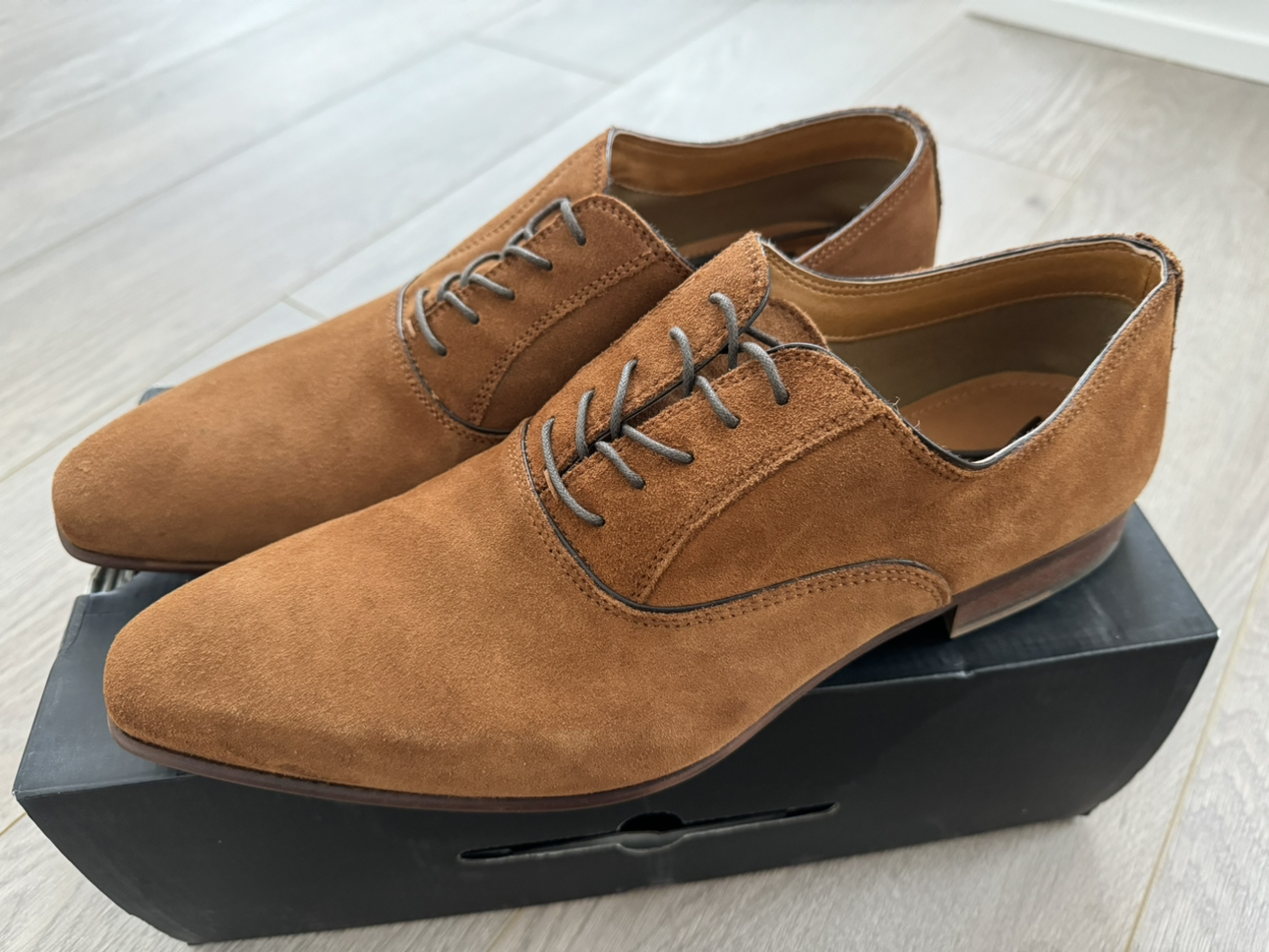 New Aldo Men’s Dress/Casual Suede Shoes (size 11) thumbnail