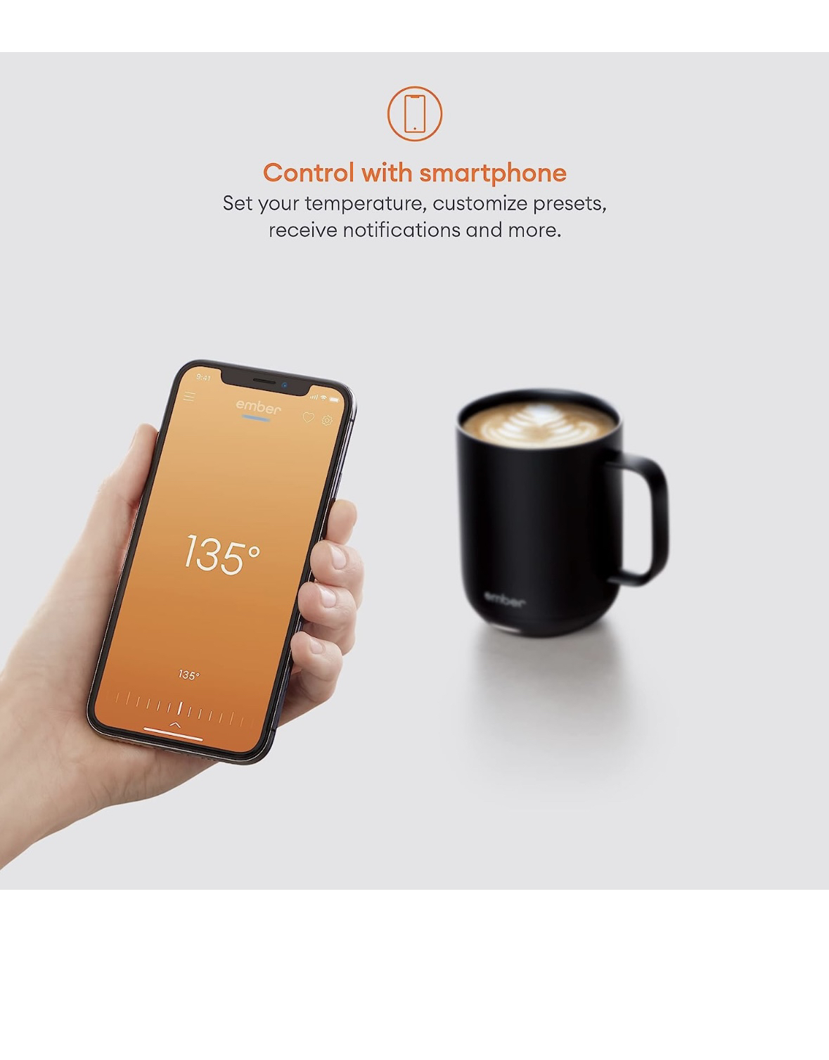 Temparature control smart mug - photo 3