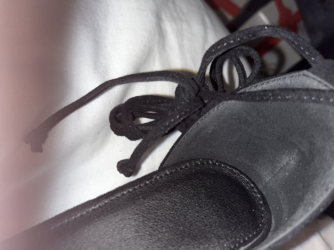 BNIB woman’s open toe high heeled strap shoe image indicator(3)