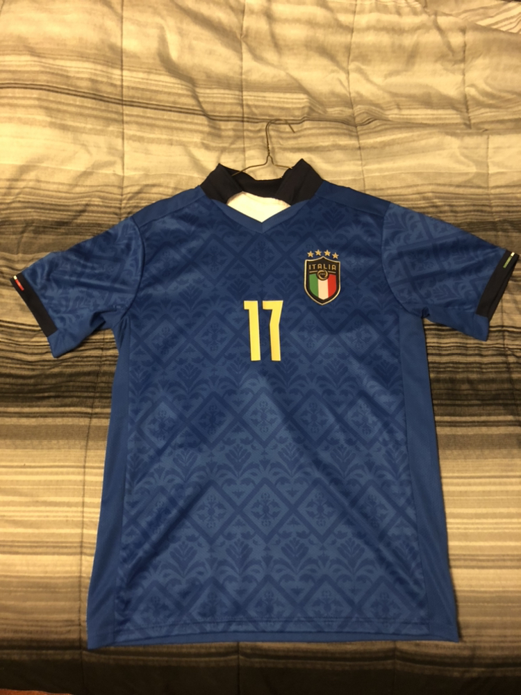 Italy Euro Cup Soccer Jersey thumbnail