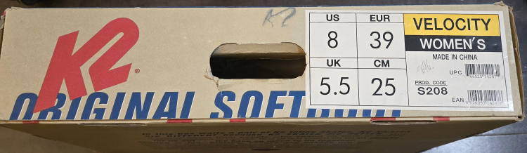 K2 Velocity Women's Soft Boot Rollerblades (1997) - Size 8 image indicator(5)