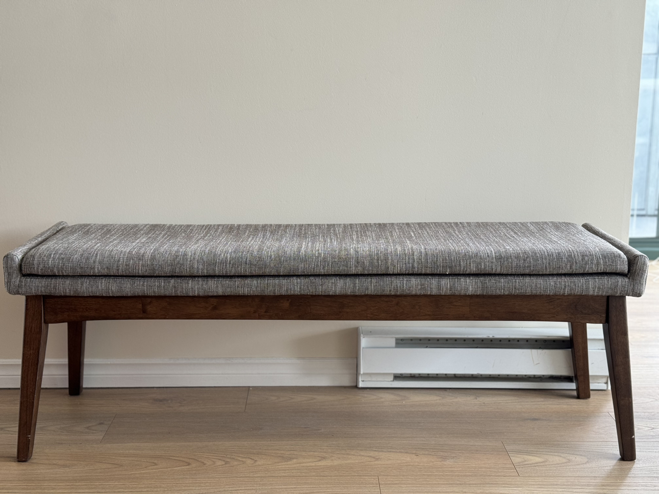 Article Chantel Volcanic Gray 56" Bench - photo 4