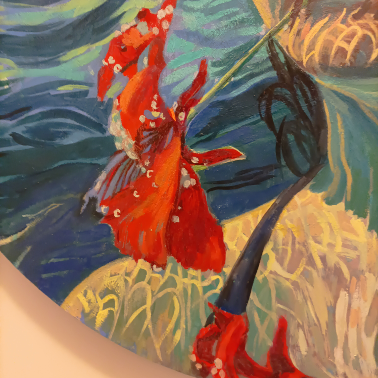 original oil painting on canvas board image indicator(3)