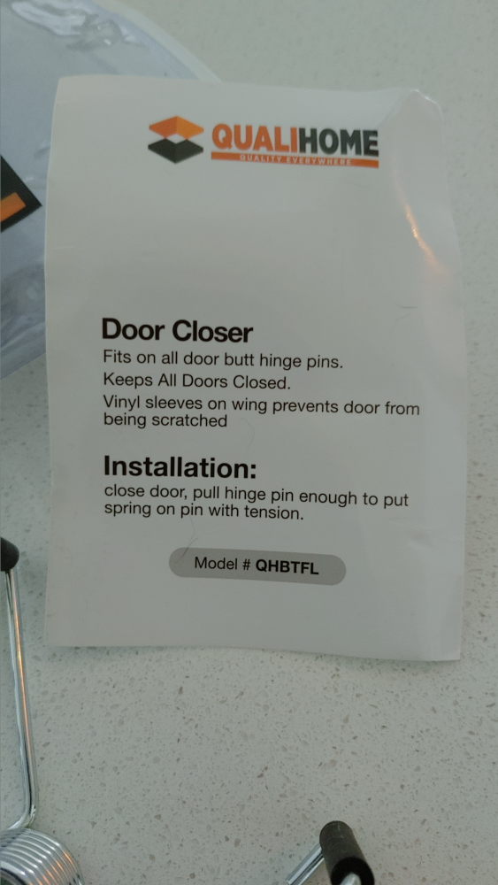 Spring hinge door/gate closers (set of four) - photo 5