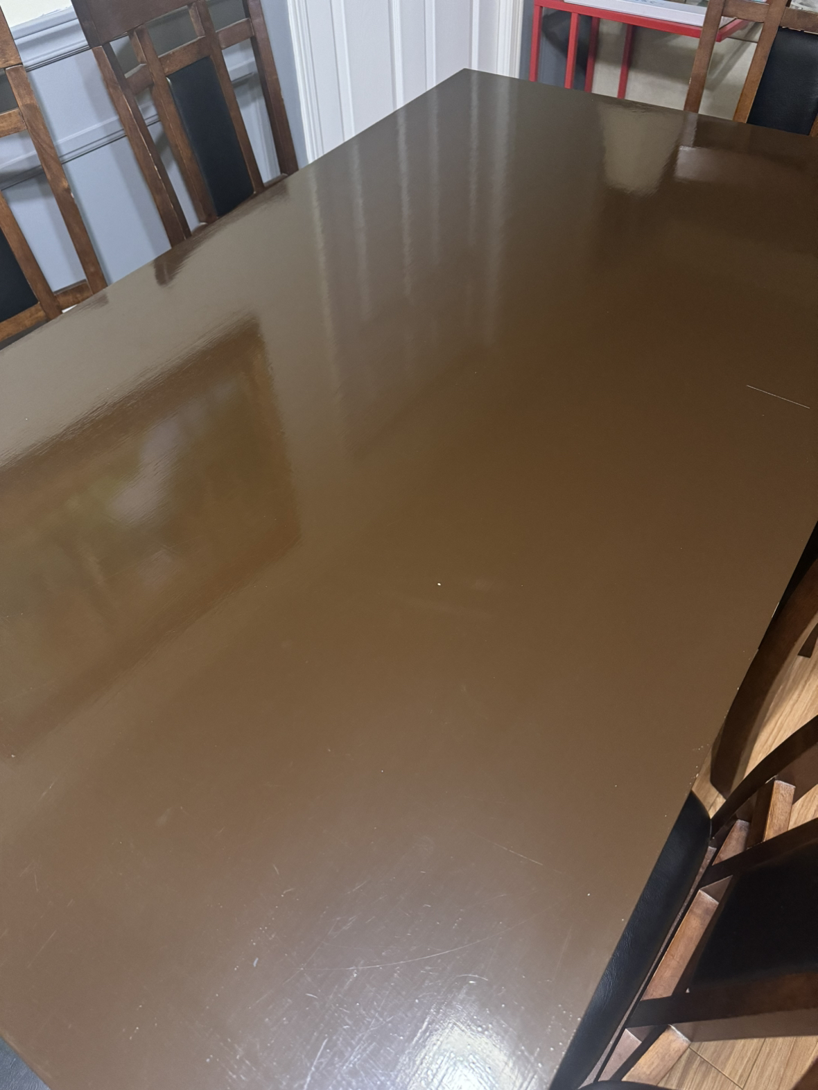 Dining table + 6 chairs (The Brick) image indicator(5)