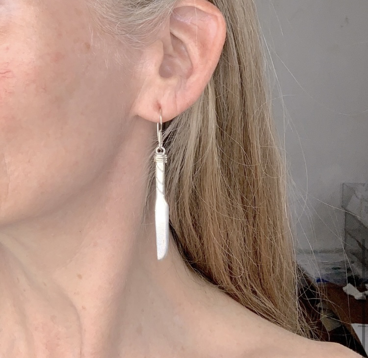 1960’s Stamped .925 SOLID Sterling Large Knife/Fork Earrings 🍴 image indicator(4)