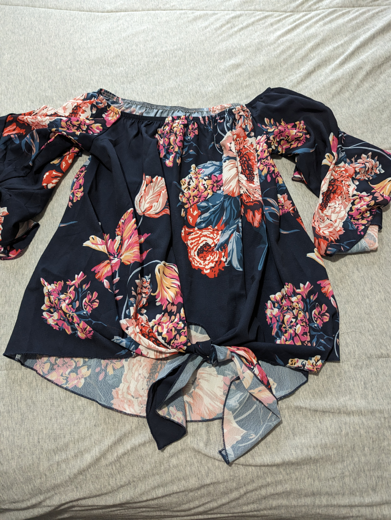 Floral Print Blouse image indicator(2)