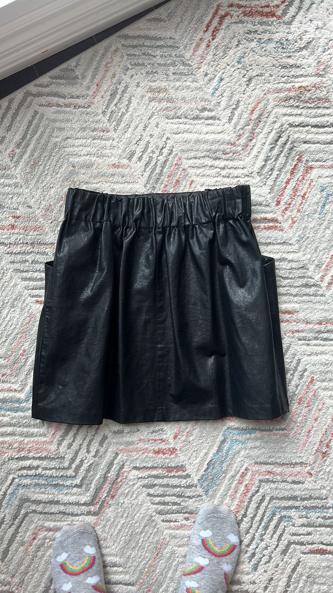 ZARA Mini Leather Skirt - M image indicator(2)