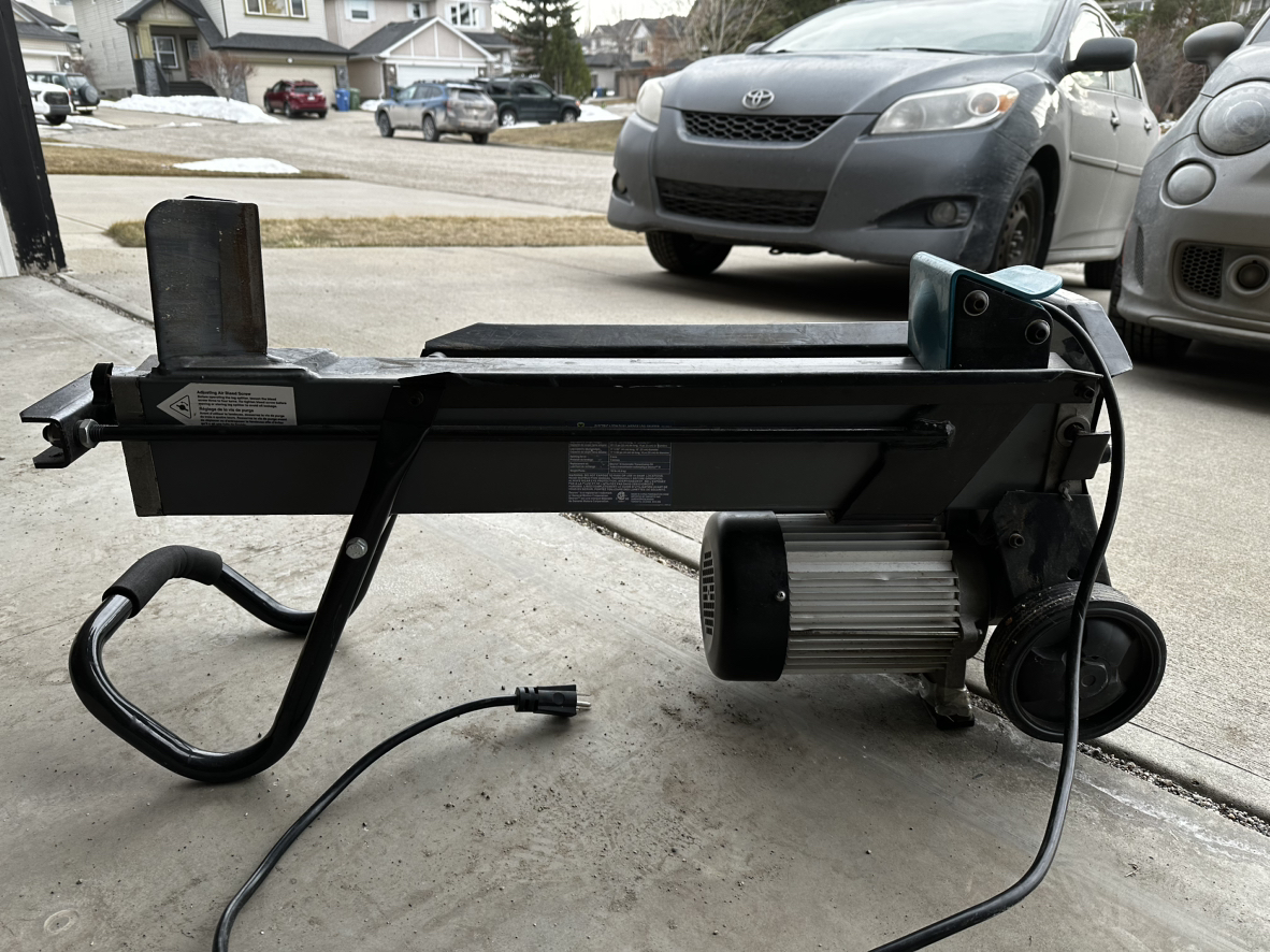 Yard works log splitter - photo 2