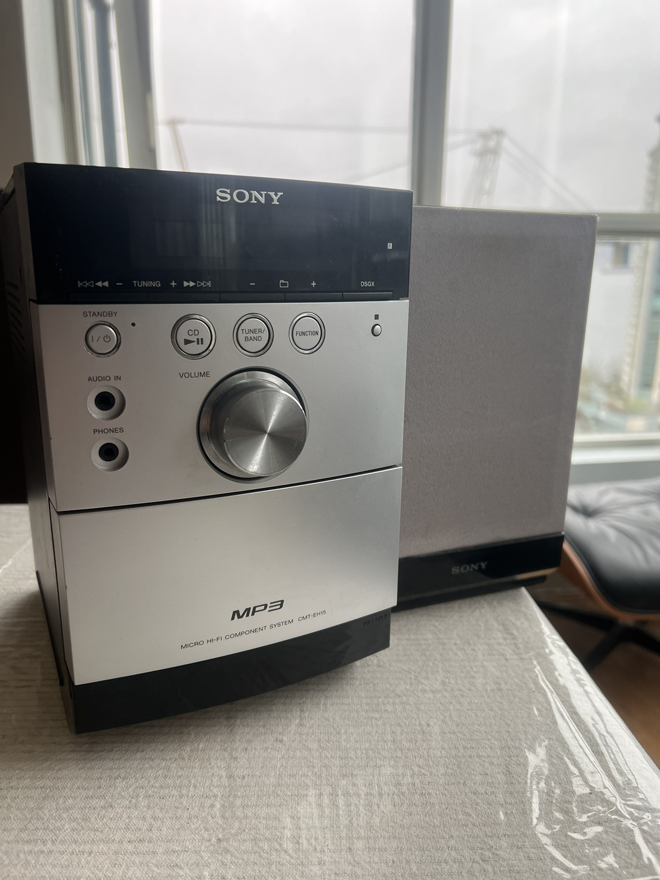 Sony stereo cassette cd radio thumbnail
