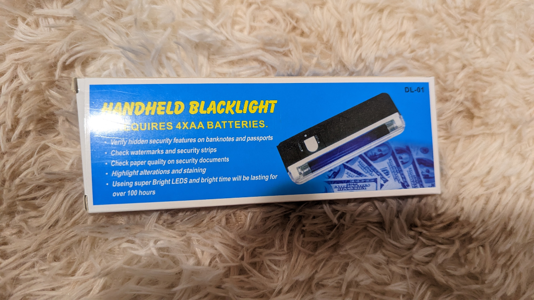 Handheld Black Light thumbnail