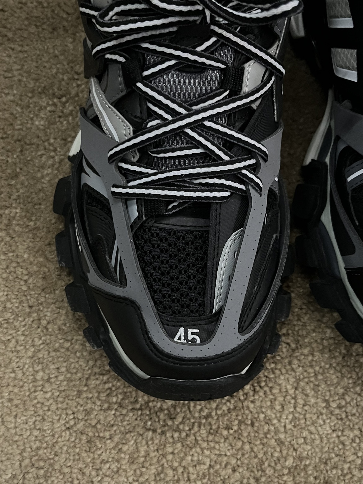 Balenciaga track black grey white - photo 2