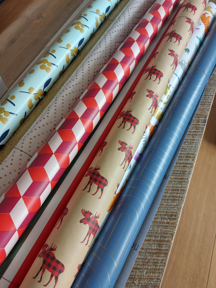 Assorted wrapping paper thumbnail