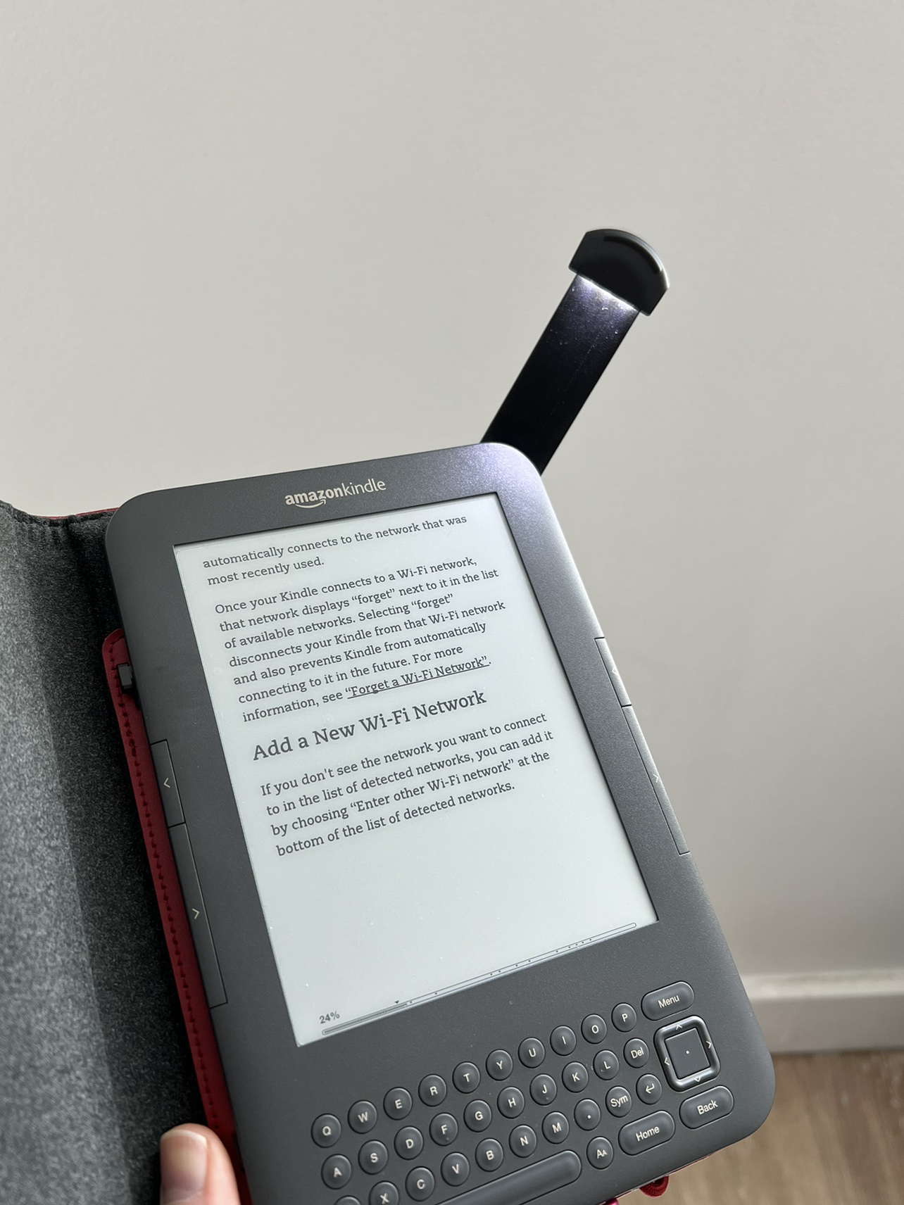 Kindle Reader D00901 with WiFi and Keyboard - photo 2