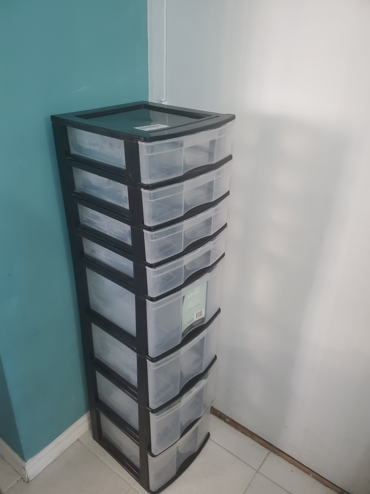 8 Drawer Set Plastic