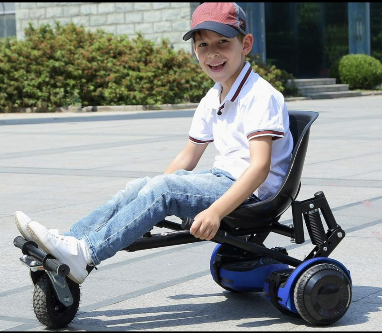 Hoverboard attachment for hoverboard used