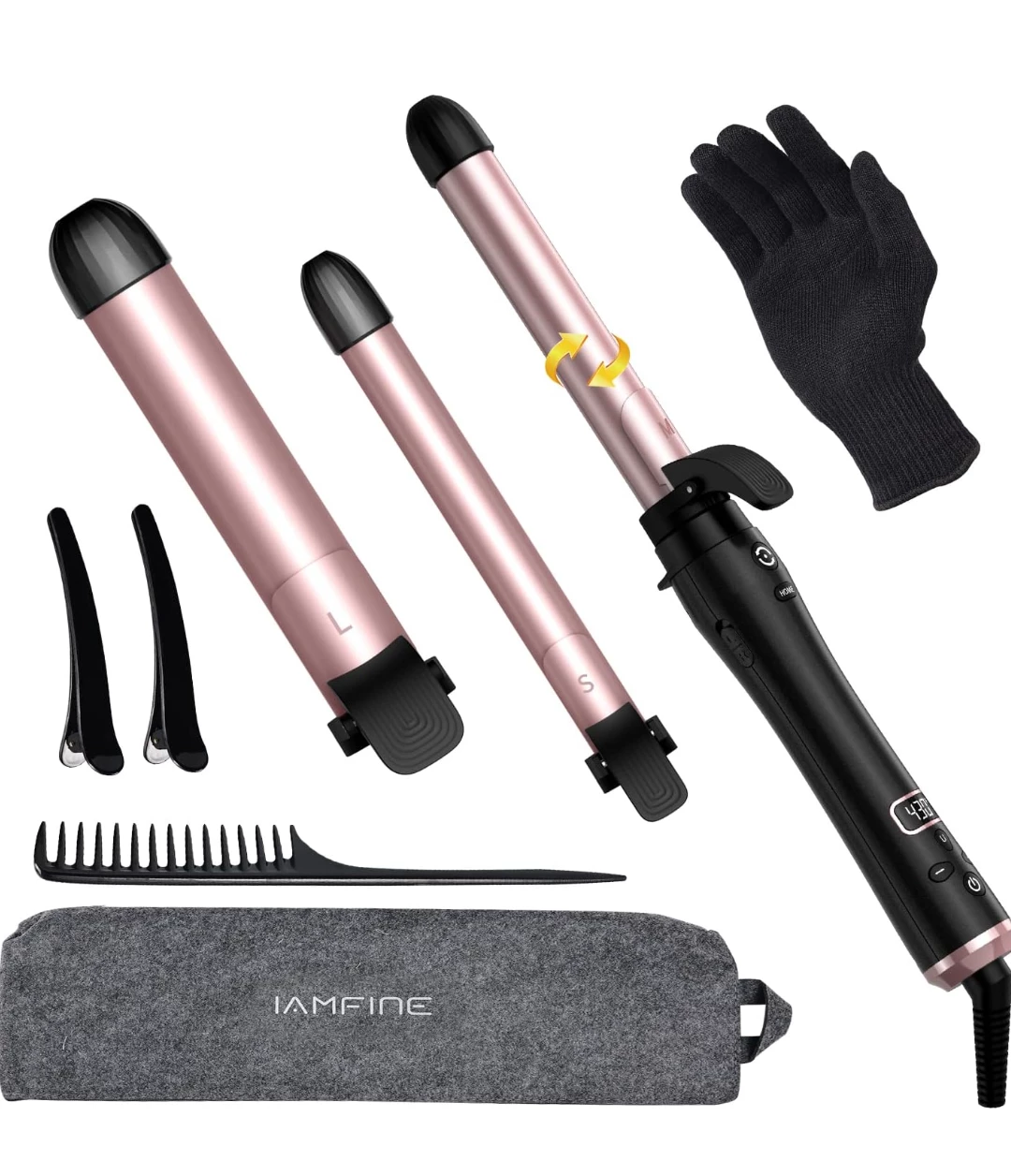 NEW!   IAMFINE Automatic Curling Iron