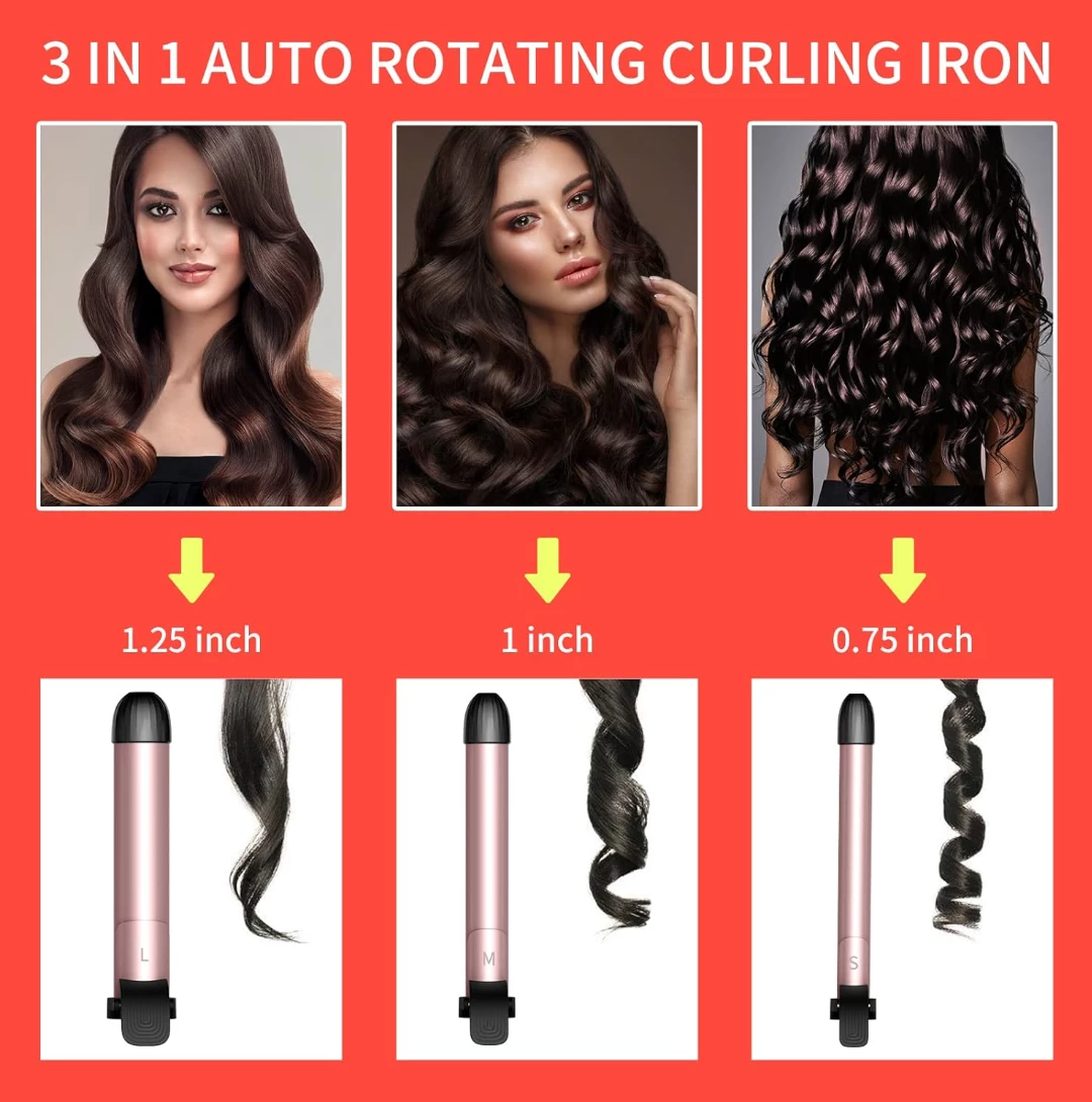 NEW!   IAMFINE Automatic Curling Iron - photo 3