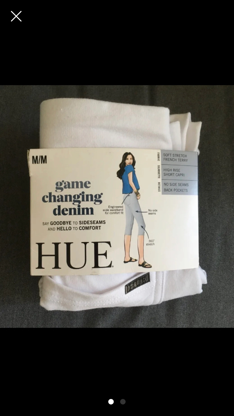 White Crop Jeggings BNWT image indicator(2)