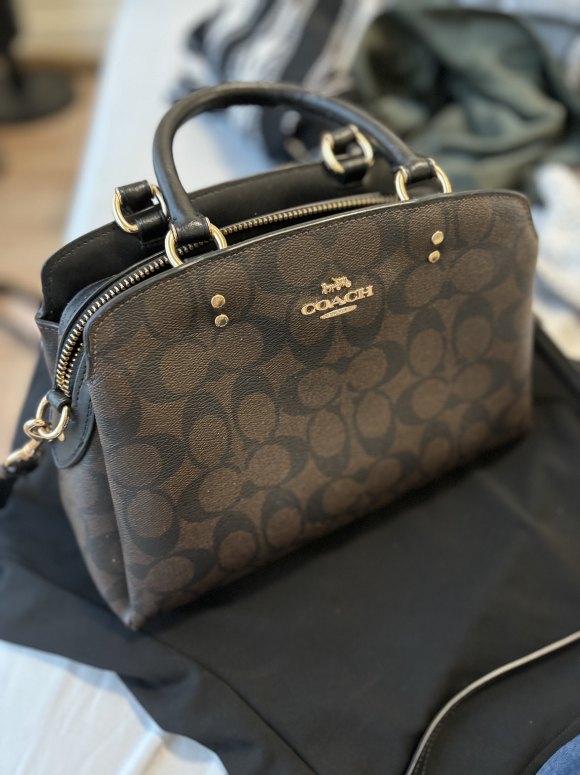 Original Coach Mini Lillie Carryall