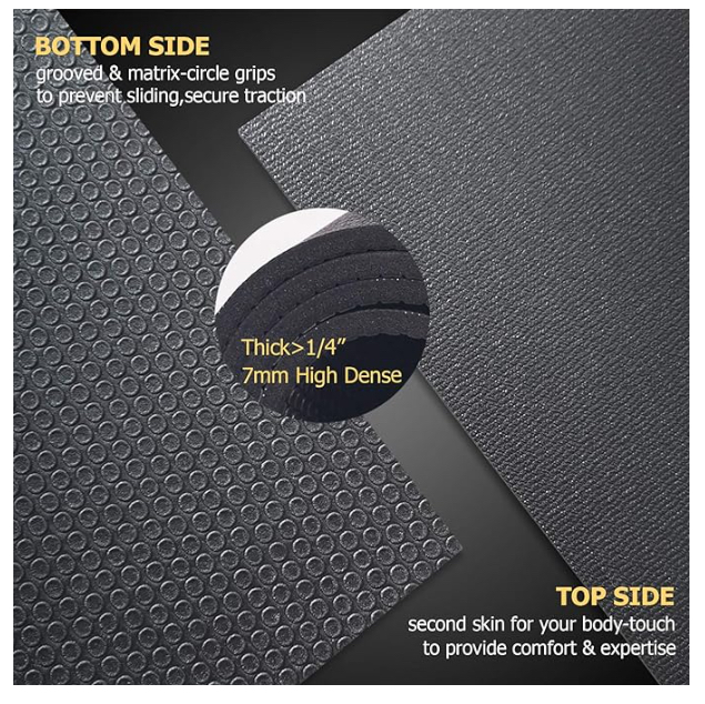 Exercise mat 6’x6’x7mm - photo 3