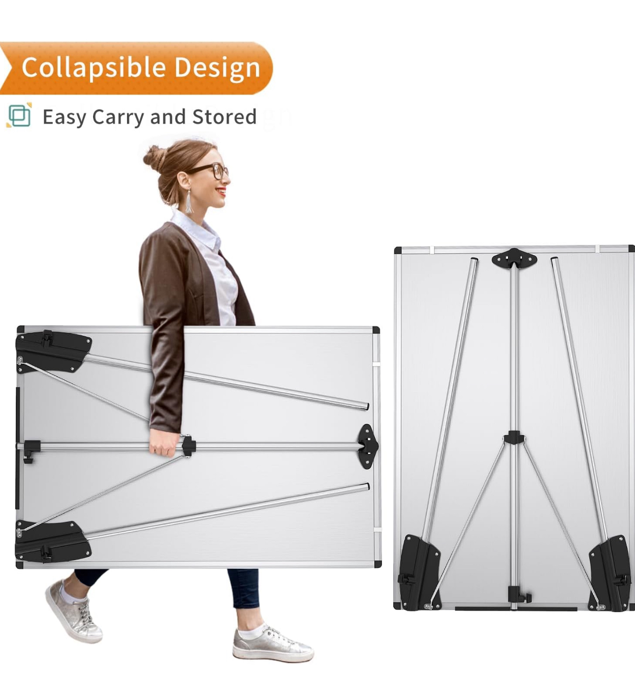 Easel Stand Tripod Magnetic Whiteboard - photo 3