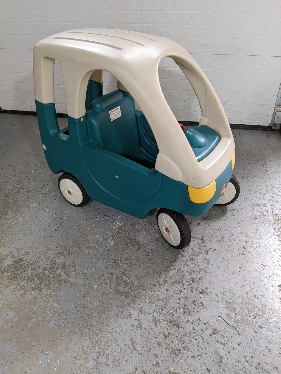 Kids/ toddler van and shopping cart thumbnail