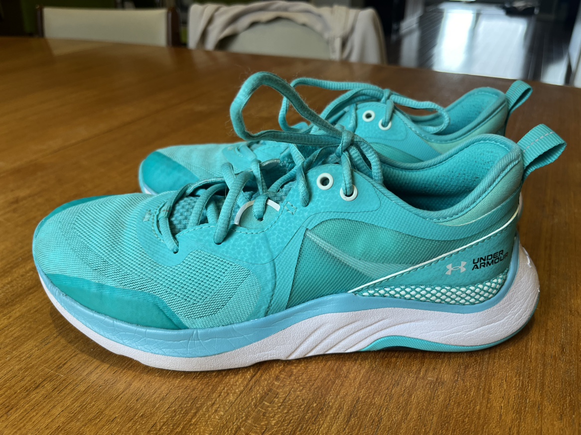Under Armour HOVR Training Shoes — Neptune Green Wmn Sz 8