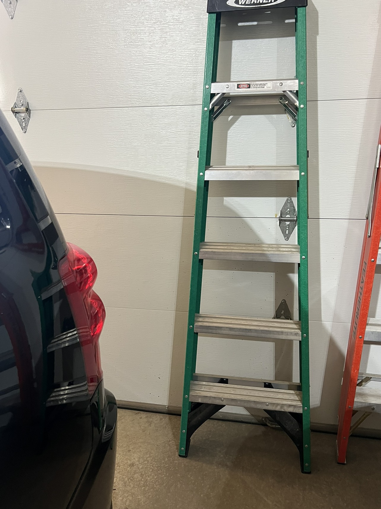 Werner 6 ft ladder - New