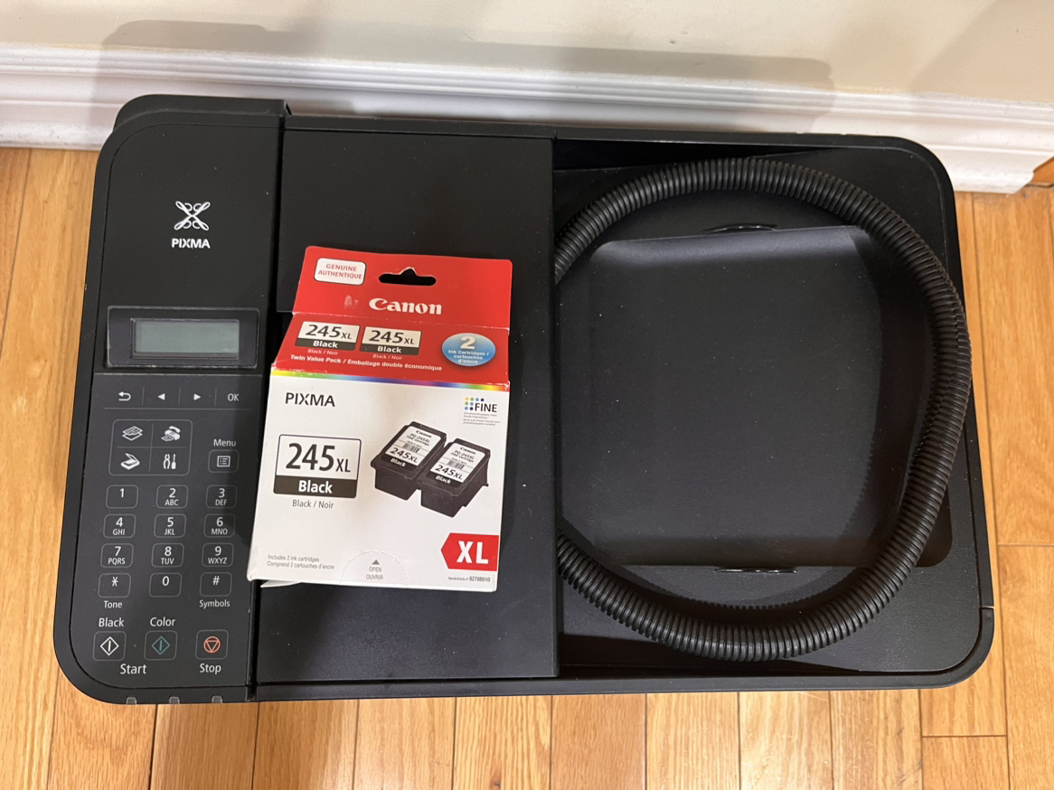 Printer& New ink