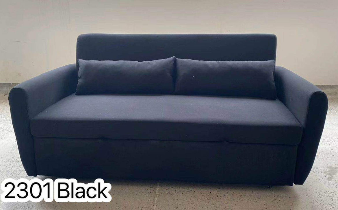 Black Sofa Bed (NEW CONDITION)