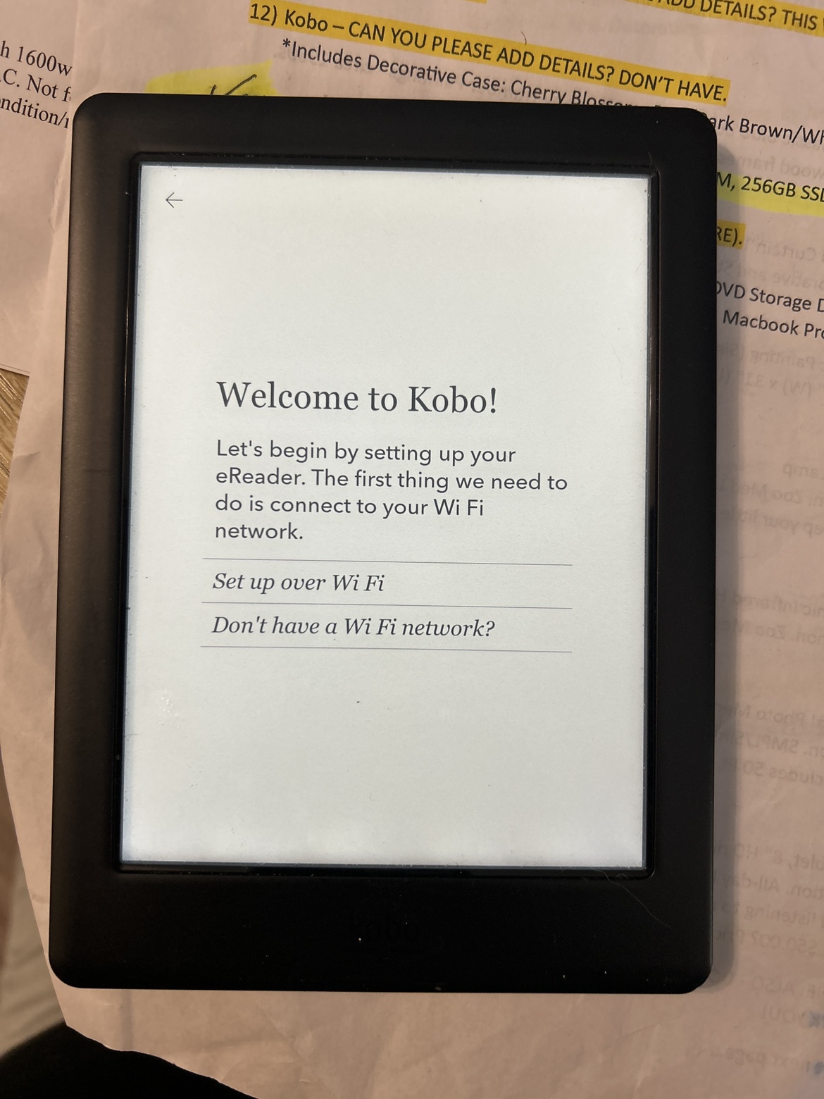 Kobo Clara HD E-Reader thumbnail