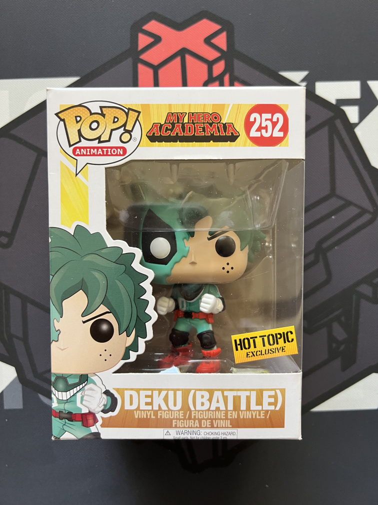 Funko Pop! Deku (Battle) Hot topic exclusive thumbnail