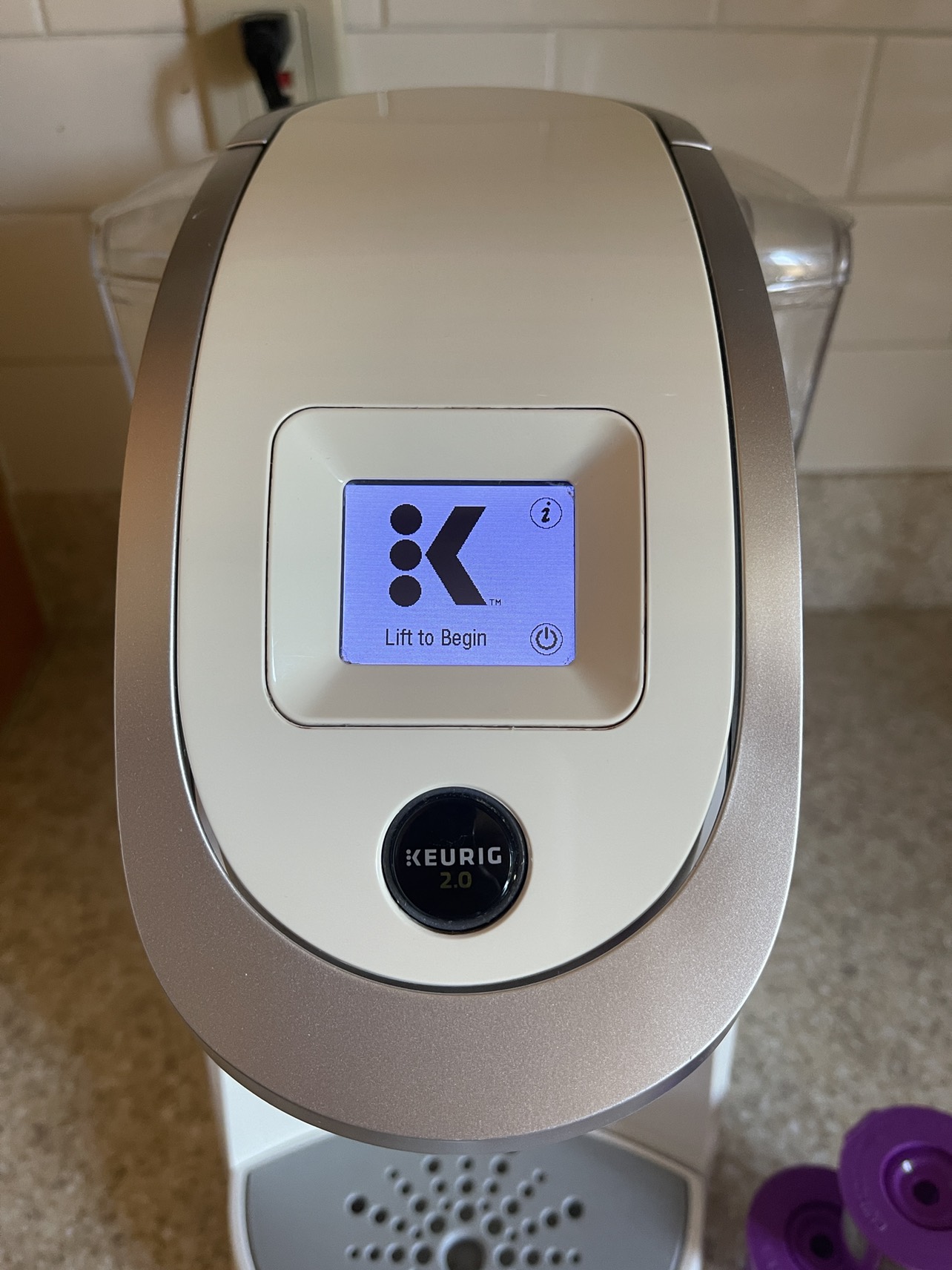 White Keurig 2.0 Coffee Machine - photo 3