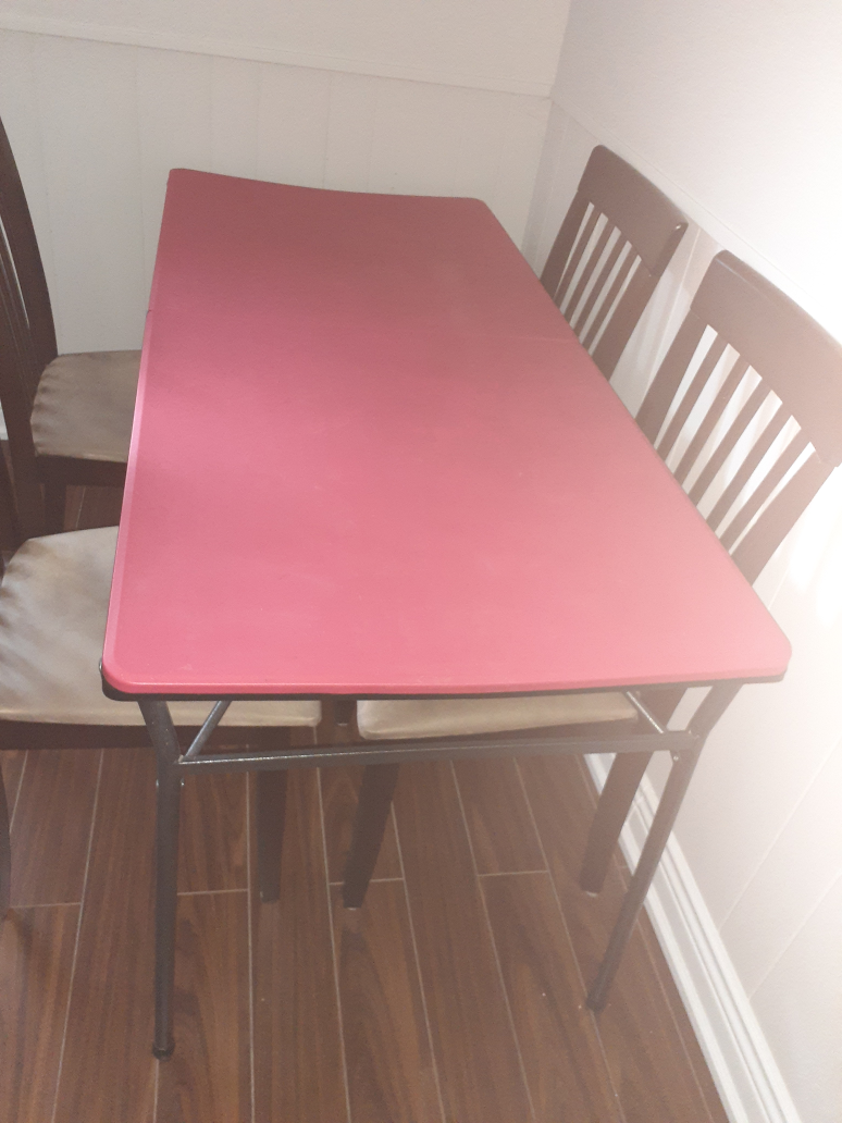 Folding Table with 4 Chairs - photo 2