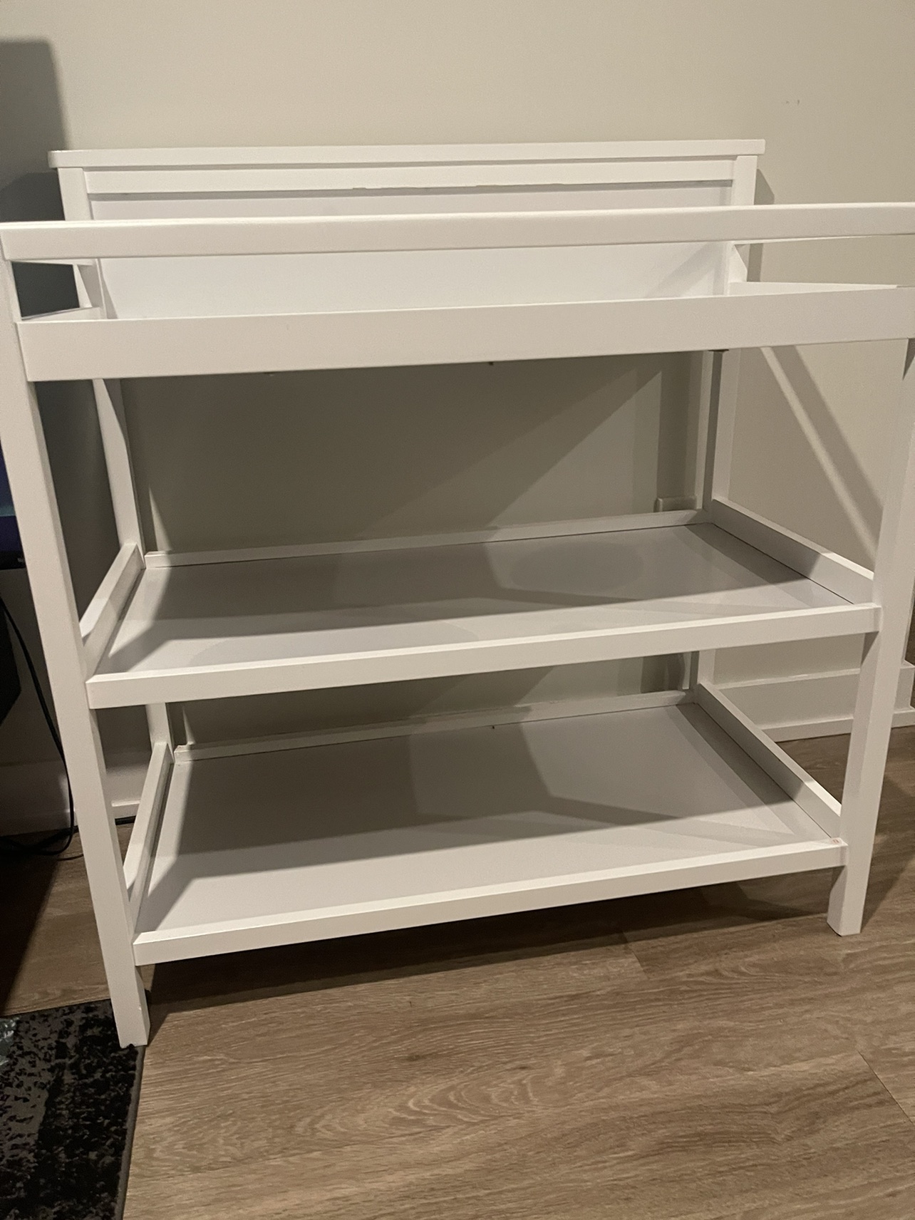 White Change Table