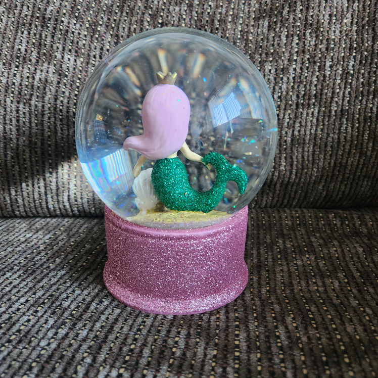 Mermaid snowglobe - photo 2