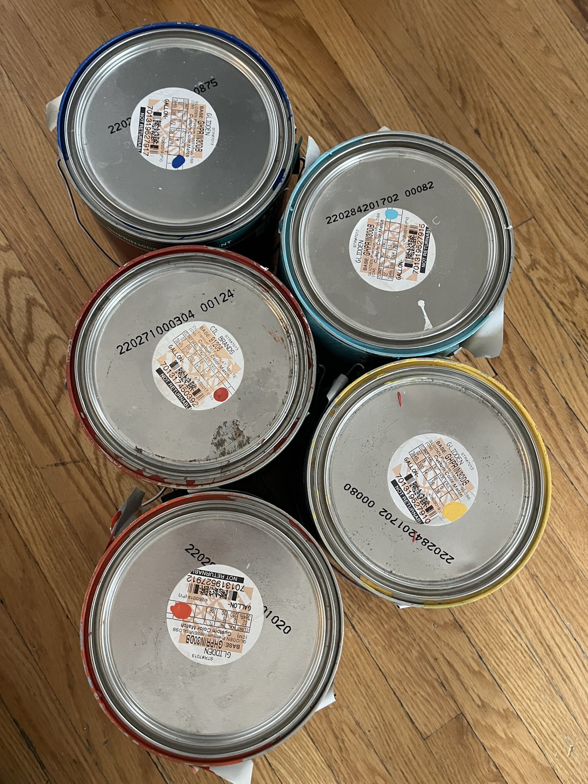 FREE! Assorted Interior/Exterior Paint image indicator(5)