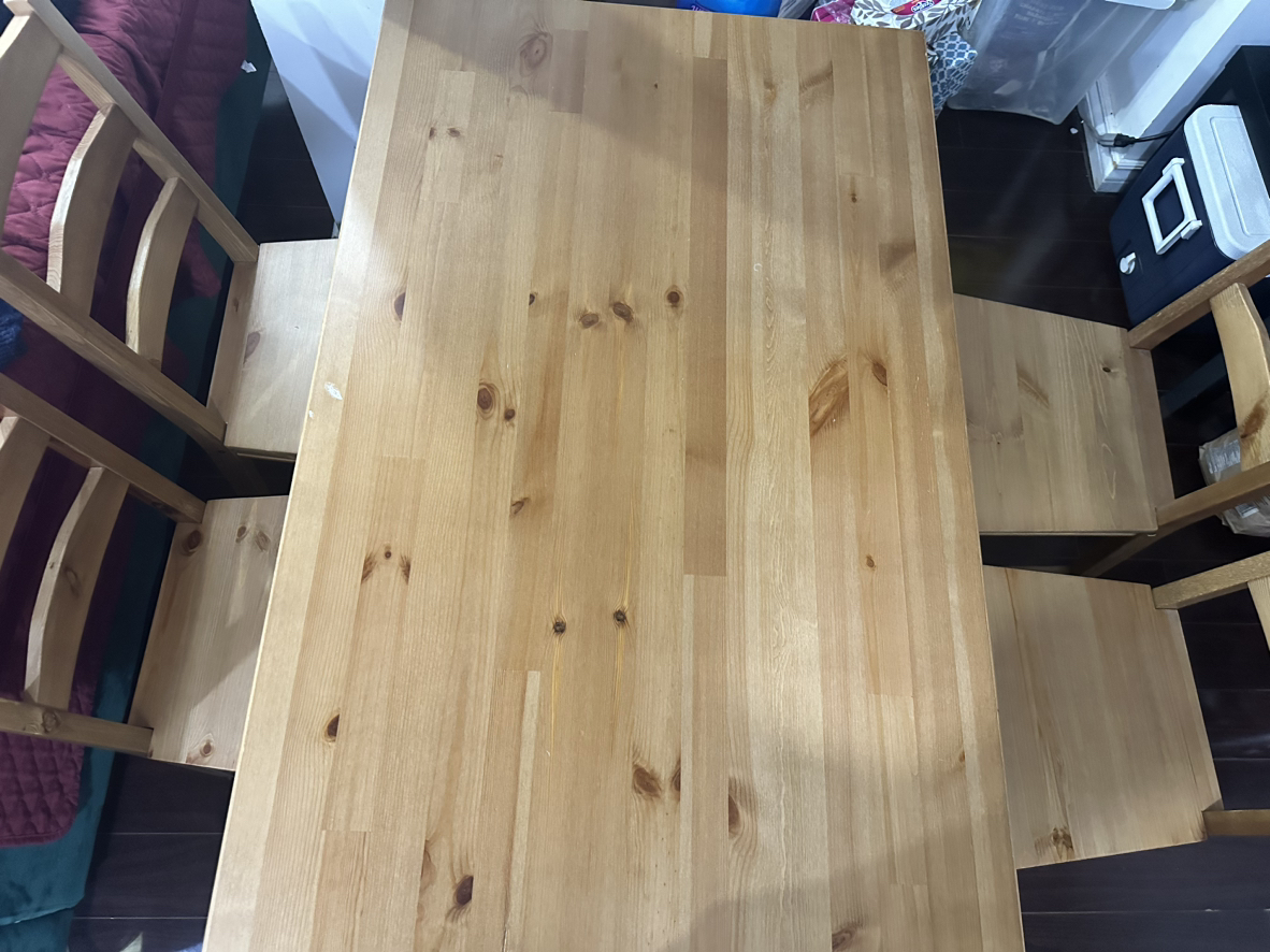 Ikea Dining Table with 4 chairs - photo 2