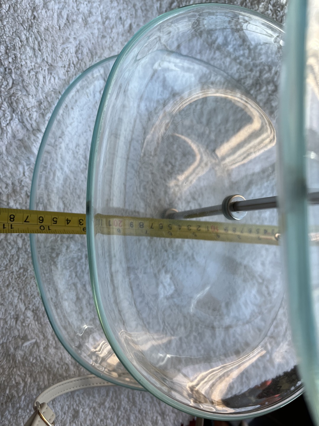 Glass 3-tier cake stand/display image indicator(6)