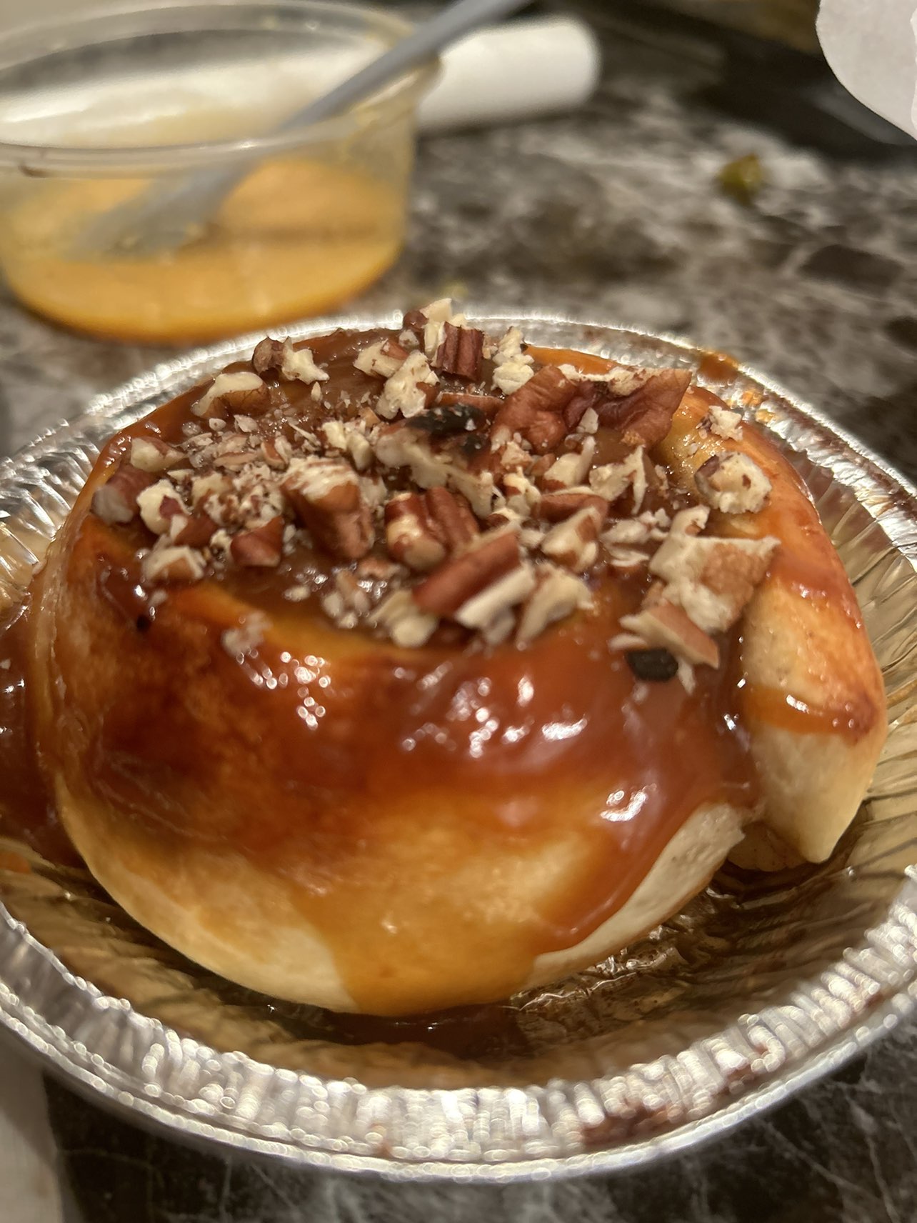 Salted Caramel Apple Pie sticky buns