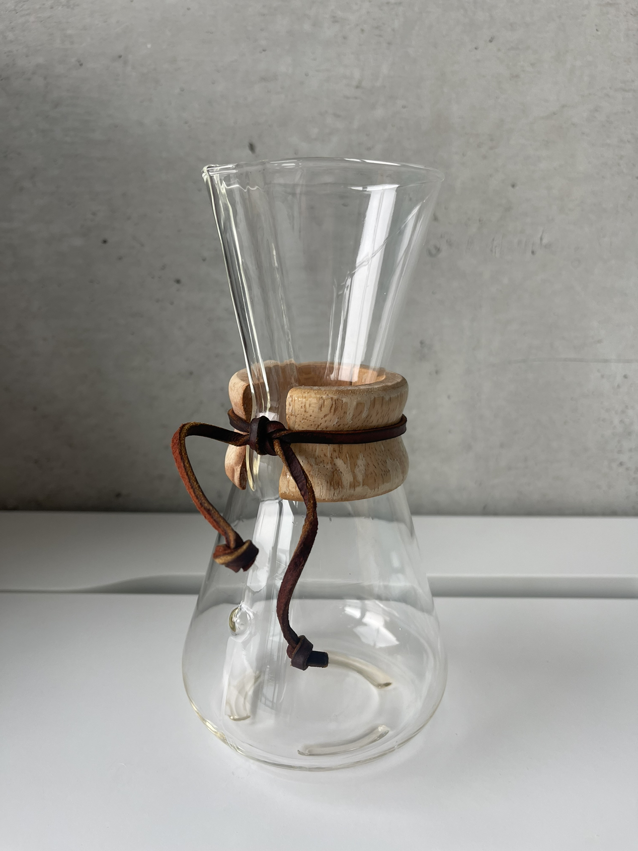 3 cup Chemex coffee maker