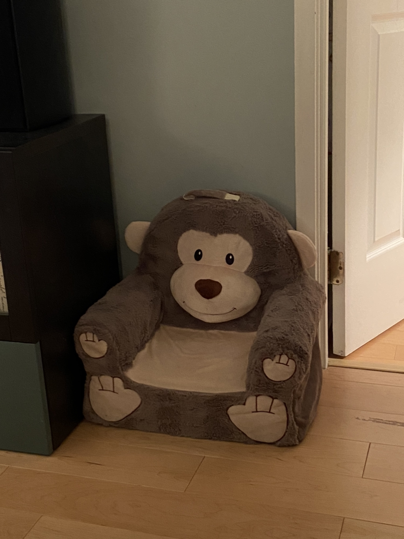 Soft Landing brand animal chair (monkey) thumbnail
